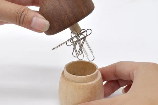 Cute Mushroom Shape Paper Clip Dispenser